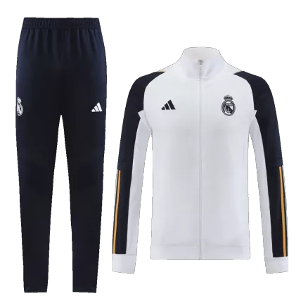 Real Madrid Training Kit 2023/24 - White (Jacket+Pants) - gojerseys