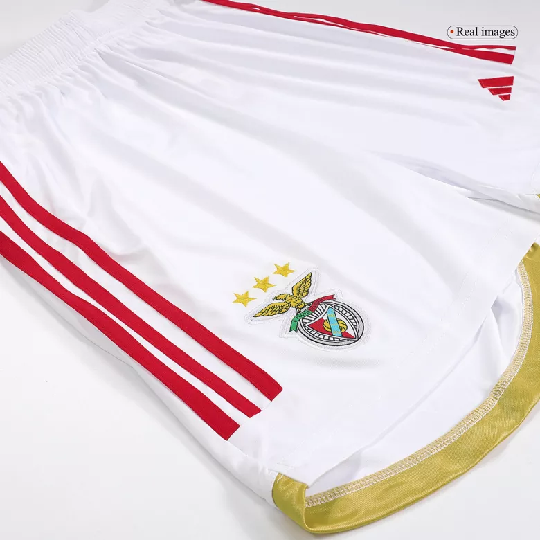 Benfica Home Soccer Shorts 2023/24 - gojersey