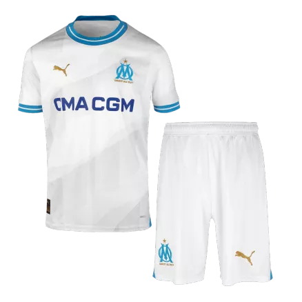 Marseille Home Jersey Kit 2023/24 (Jersey+Shorts) - gojerseys