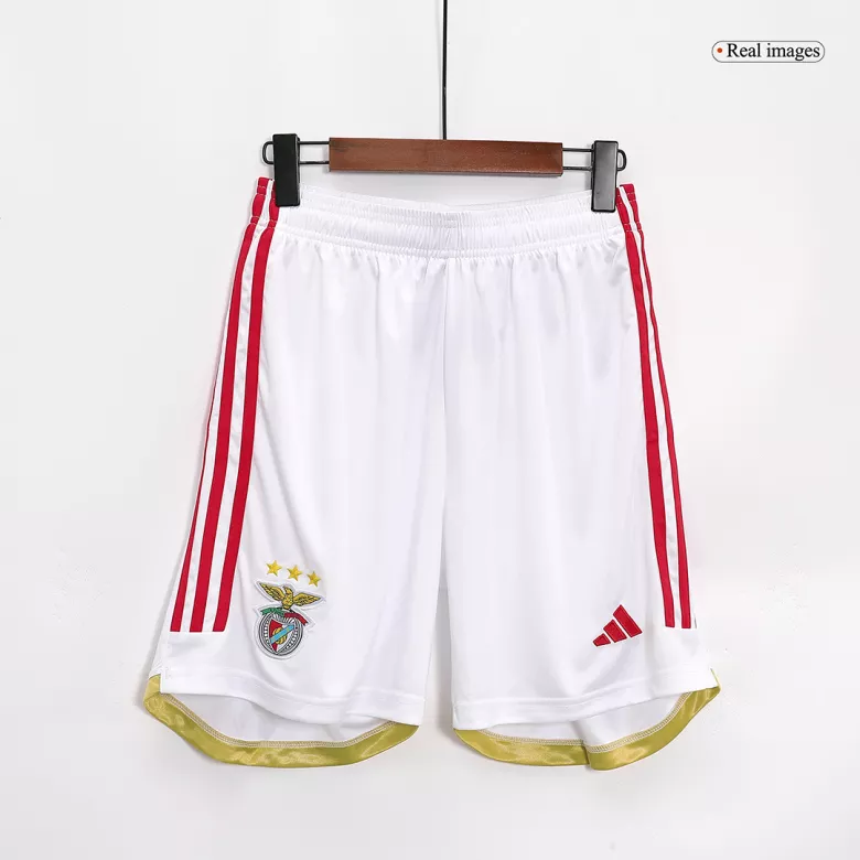 Benfica Home Soccer Shorts 2023/24 - gojersey