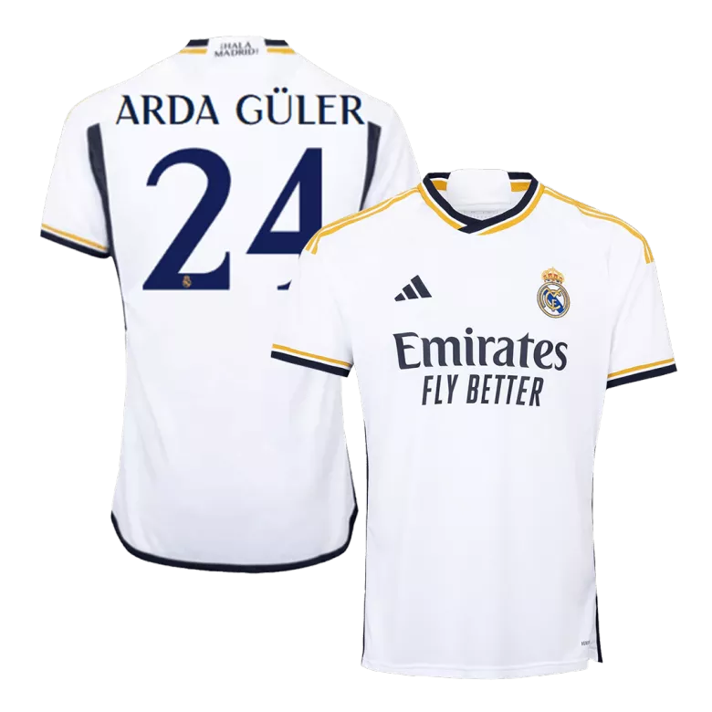 Real Madrid ARDA GÜLER #24 Home Jersey 2023/24 - gojersey