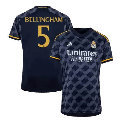 Real Madrid BELLINGHAM #5 Away Jersey 2023/24 - gojersey
