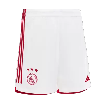 Ajax Home Soccer Shorts 2023/24 - gojersey