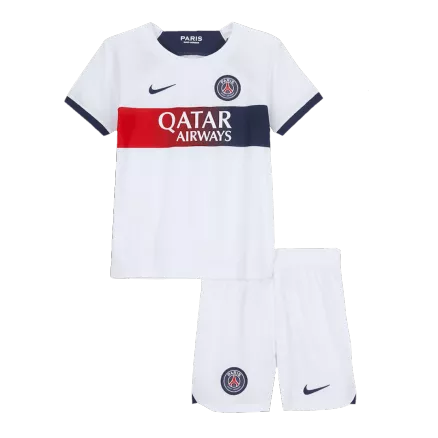 PSG Away Jersey Kit 2023/24 Kids(Jersey+Shorts) - gojerseys