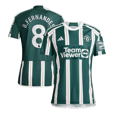 Manchester United B.FERNANDES #8 Away Jersey 2023/24 - gojersey