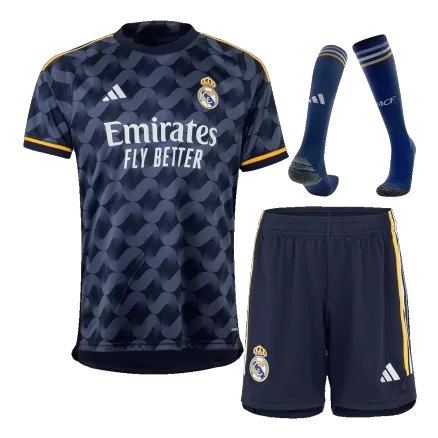 Real Madrid Away Jersey Kit 2023/24 (Jersey+Shorts+Socks) - gojerseys