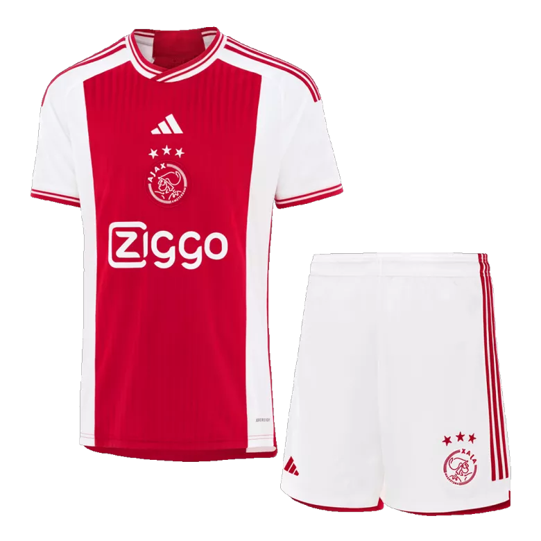 Ajax Home Jersey Kit 2023/24 (Jersey+Shorts+Socks) - gojersey