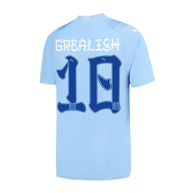 Manchester City GREALISH #10 Japanese Tour Printing Home Jersey 2023/24 - gojersey