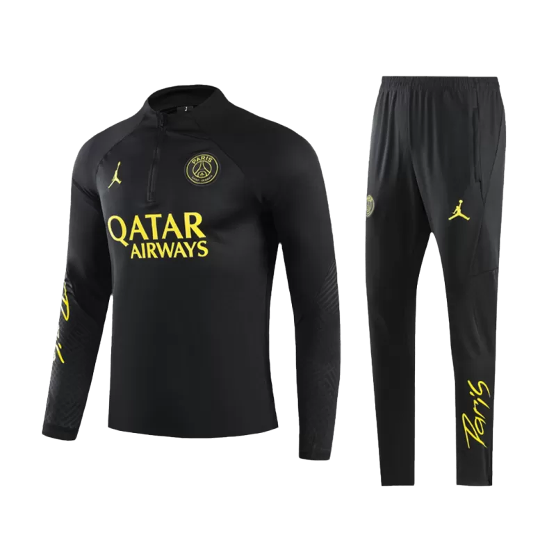 Kid's PSG Zipper Sweatshirt Kit(Top+Pants) 2023/24 - gojersey