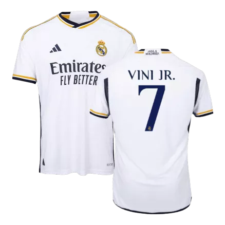 Real Madrid VINI JR. #7 Home Jersey Authentic 2023/24 - gojerseys