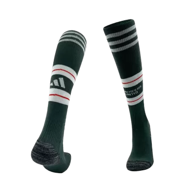 Manchester United Away Soccer Socks 2023/24 - gojersey