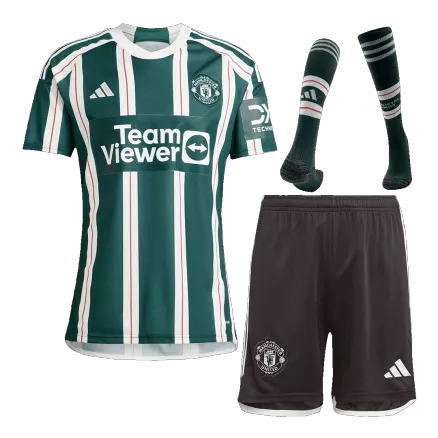 Manchester United Away Jersey Kit 2023/24 (Jersey+Shorts+Socks) - gojerseys
