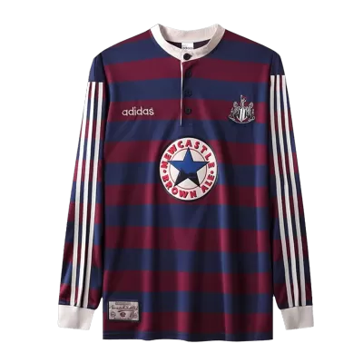 Newcastle United Away Jersey Retro 1995/96 - Long Sleeve - gojersey