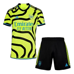 Arsenal Navy Blue & yellow Sleeveless Jersey With Shorts