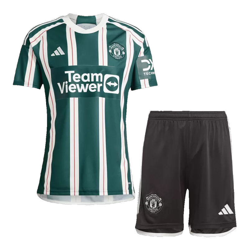 Manchester United Away Jersey Kit 2023/24 (Jersey+Shorts+Socks) - gojersey