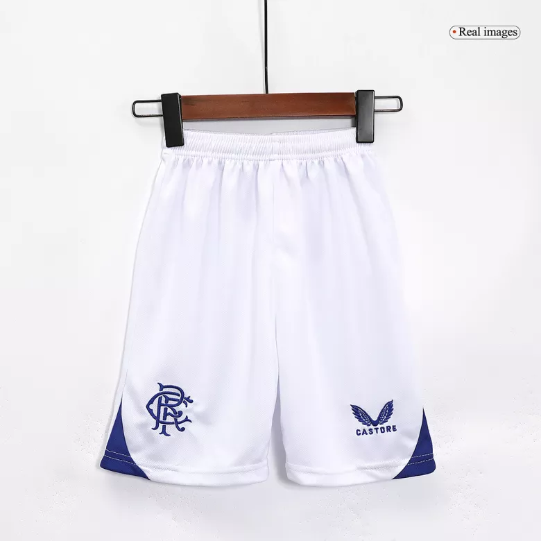 Glasgow Rangers Home Jersey Kit 2023/24 Kids(Jersey+Shorts) - gojersey
