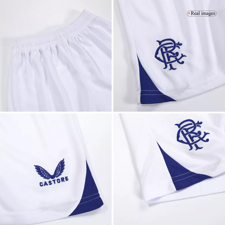Glasgow Rangers Home Jersey Kit 2023/24 Kids(Jersey+Shorts) - gojersey