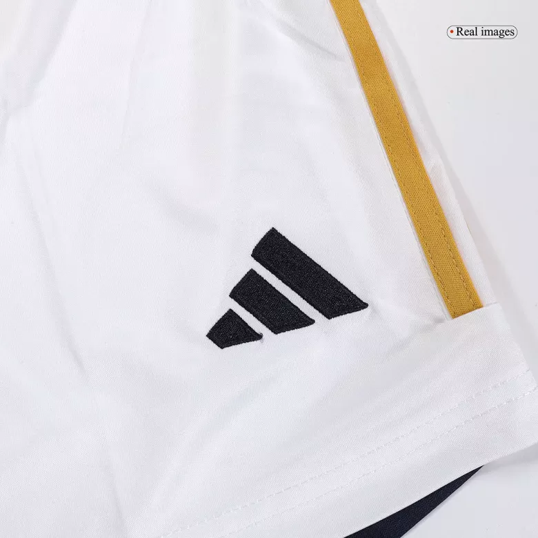 Real Madrid Home Soccer Shorts 2023/24 - gojersey