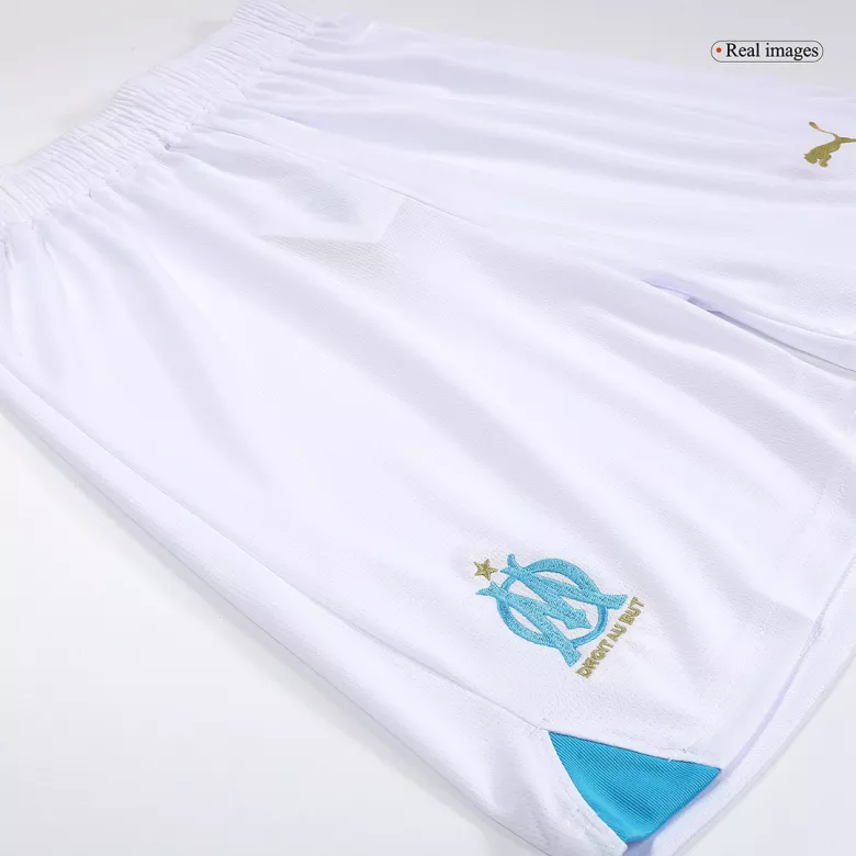 Marseille Home Soccer Shorts 2023/24 - gojersey