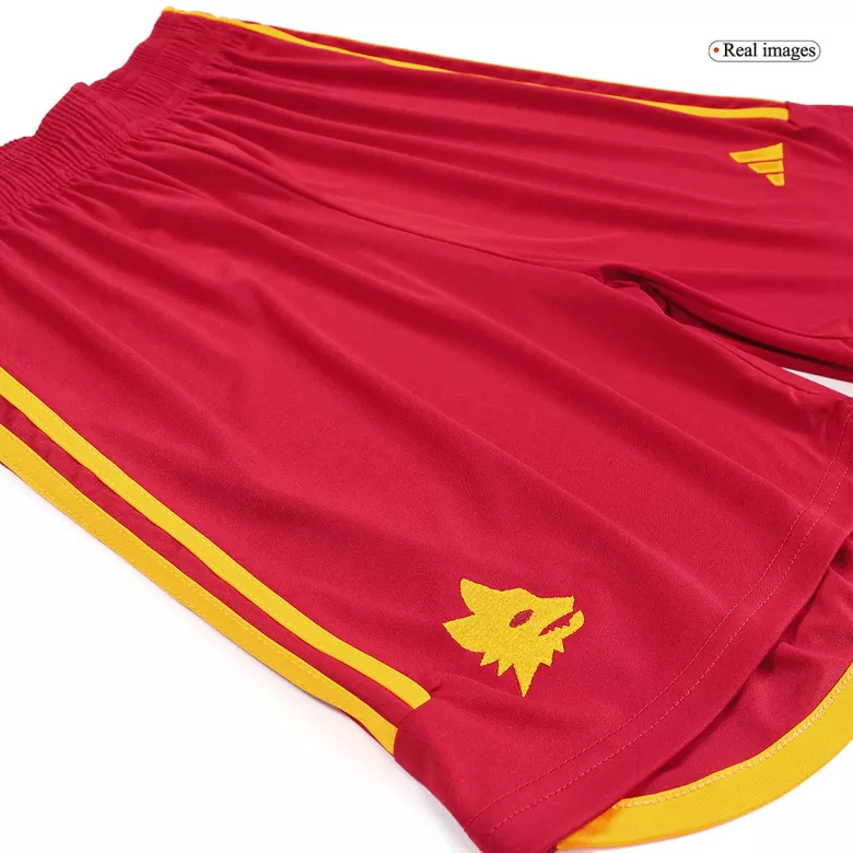 Roma Home Soccer Shorts 2023/24 - gojersey