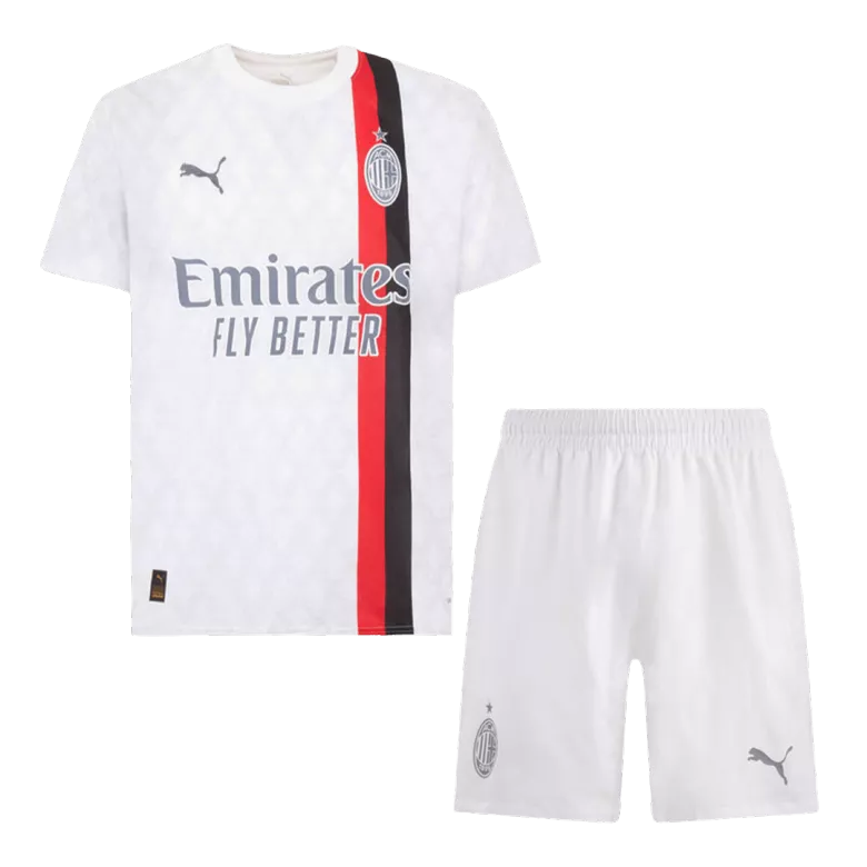 AC Milan Away Jersey Kit 2023/24 (Jersey+Shorts) - gojersey