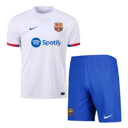 Barcelona Away Jersey Kit 2023/24 (Jersey+Shorts) - gojerseys