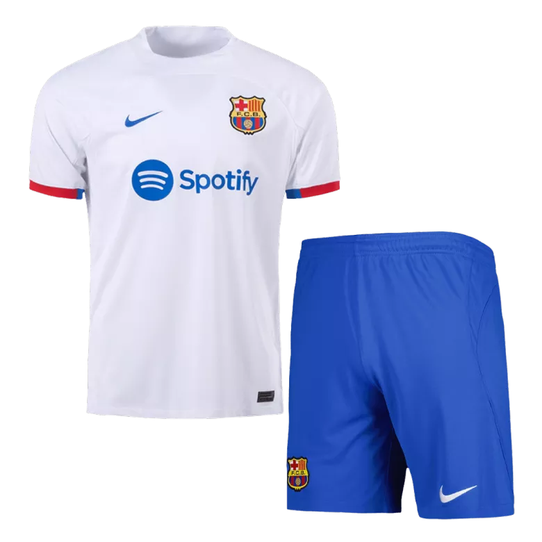 Barcelona Away Jersey Kit 2023/24 (Jersey+Shorts) - gojersey