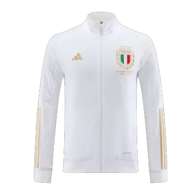 Italy 125th Anniversary Training Jacket 2023 White - gojersey