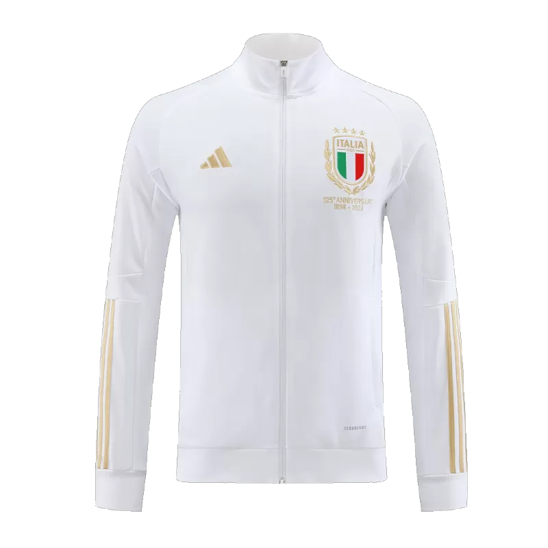 Italy 125th Anniversary Training Jacket 2023 White - gojersey