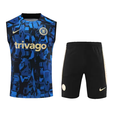 Chelsea Sleeveless Training Jersey Kit 2023/24 - gojersey
