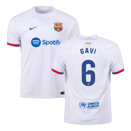 Barcelona GAVI #6 Away Jersey 2023/24 - gojersey