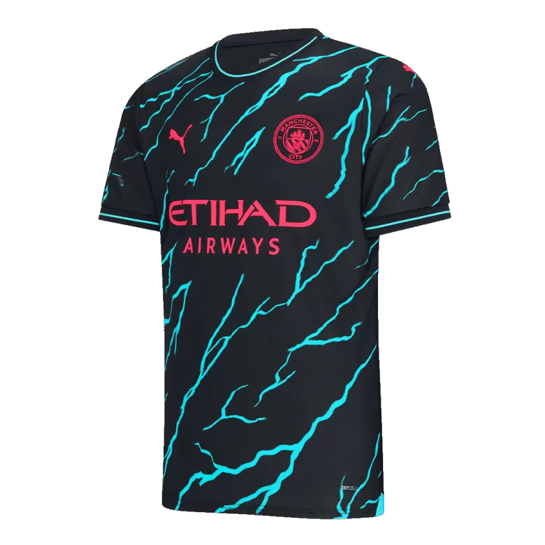 Manchester City HAALAND #9 Japanese Tour Printing Third Away Jersey 2023/24 - gojersey