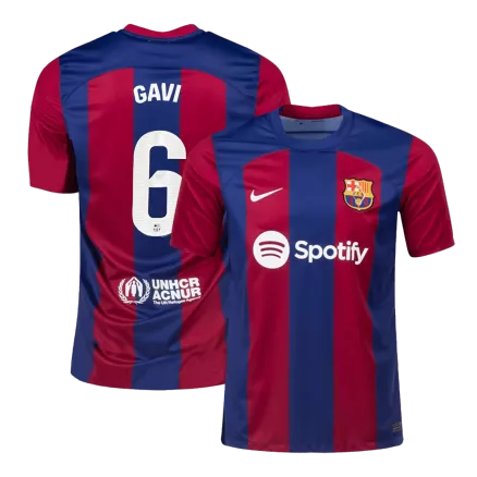 Barcelona GAVI #6 Home Jersey 2023/24 - gojersey
