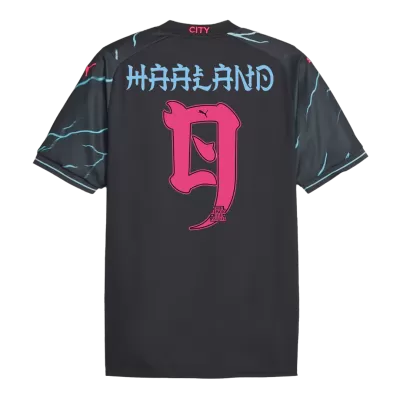 Manchester City HAALAND #9 Japanese Tour Printing Third Away Jersey 2023/24 - gojersey