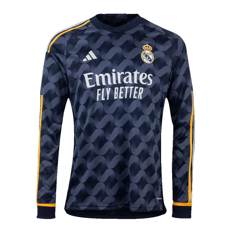 Real Madrid Long Sleeve Away Jersey 2023/24 - gojersey