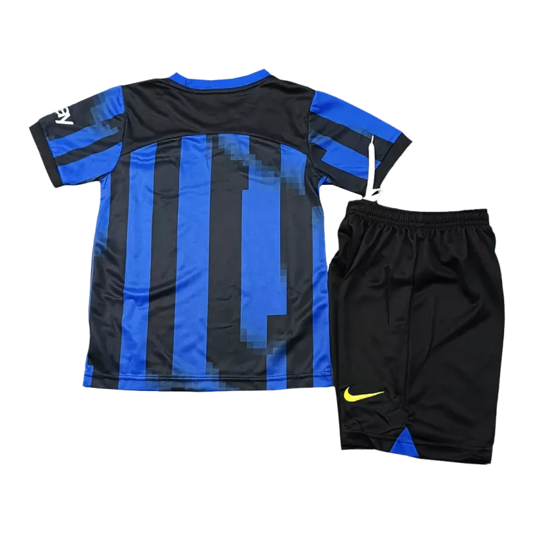 Inter Milan Home Jersey Kit 2023/24 Kids(Jersey+Shorts) - gojersey