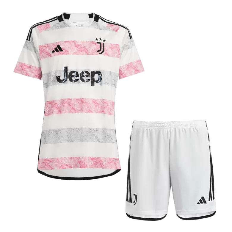 Juventus Away Jersey Kit 2023/24 (Jersey+Shorts) - gojersey