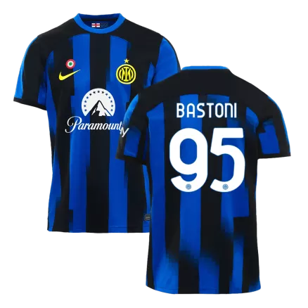Inter Milan BASTONI #95 Home Jersey 2023/24 - gojerseys
