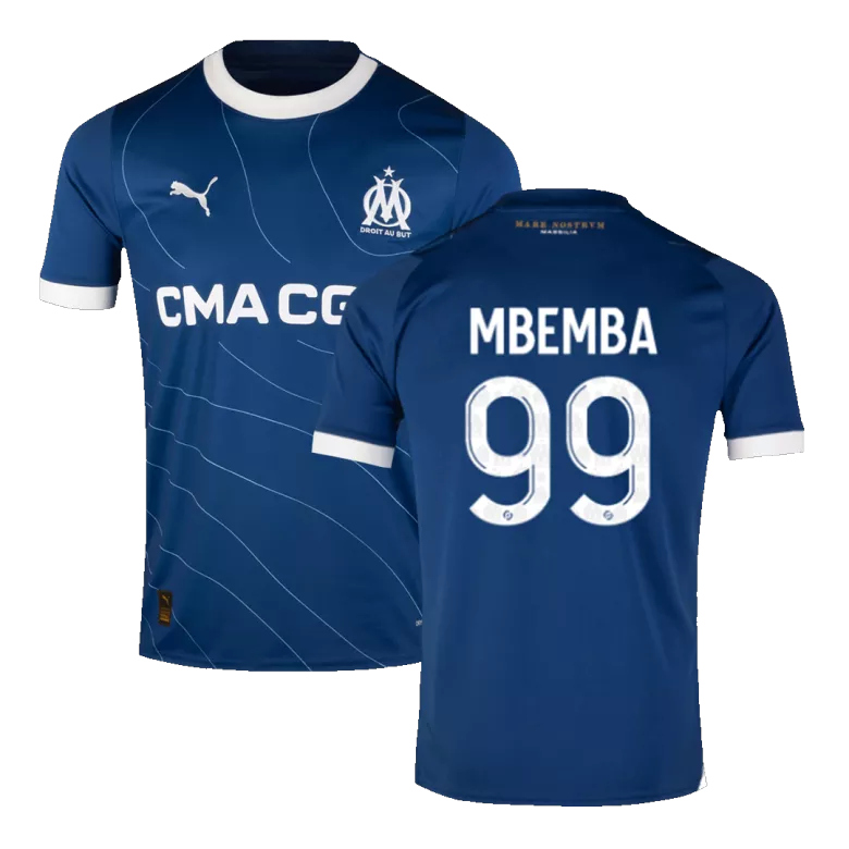 Marseille MBEMBA #99 Away Jersey 2023/24 - gojersey