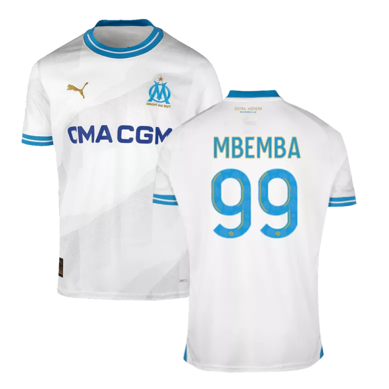 Marseille MBEMBA #99 Home Jersey 2023/24 - gojersey