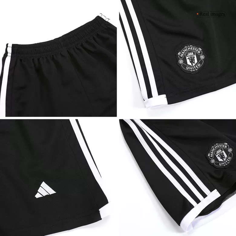 Manchester United Away Jersey Kit 2023/24 Kids(Jersey+Shorts+Socks) - gojersey