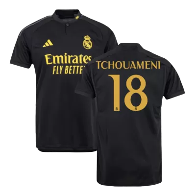 Real Madrid TCHOUAMENI #18 Third Away Jersey 2023/24 - gojersey