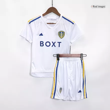 Leeds United Home Jersey Kit 2023/24 Kids(Jersey+Shorts) - gojerseys
