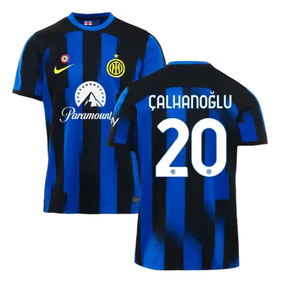 Inter Milan ÇALHANOĞLU #20 Home Jersey 2023/24 - gojersey