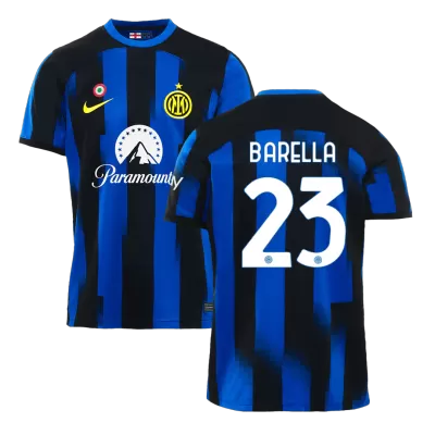 Inter Milan BARELLA #23 Home Jersey 2023/24 - gojersey