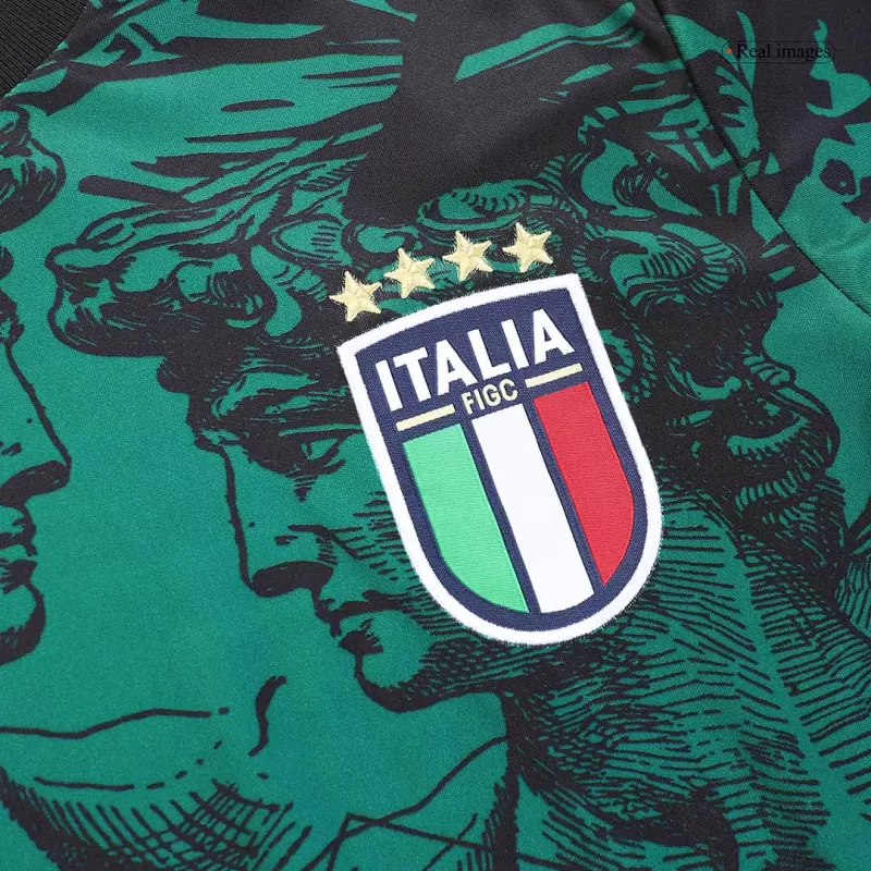 Italy X Renaissance Long Sleeve Jersey 2023 - gojersey