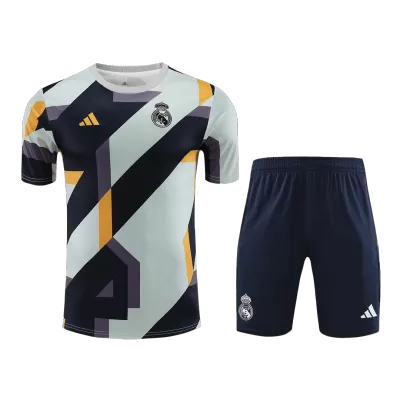 Real Madrid Pre-Match Jersey Kit 2023/24 (Jersey+Shorts) - gojersey