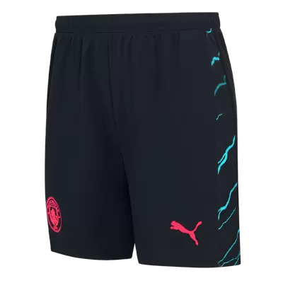 Manchester City Third Away Soccer Shorts 2023/24 - gojersey