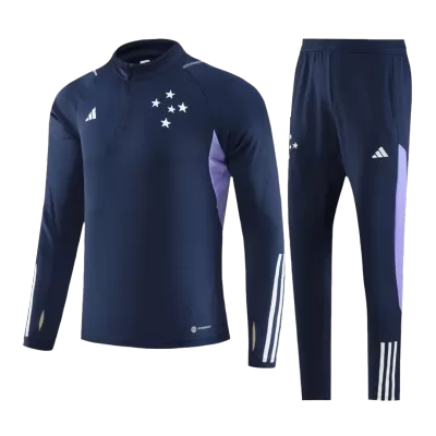 Cruzeiro EC Sweatshirt Kit 2023/24 - Navy (Top+Pants) - gojersey