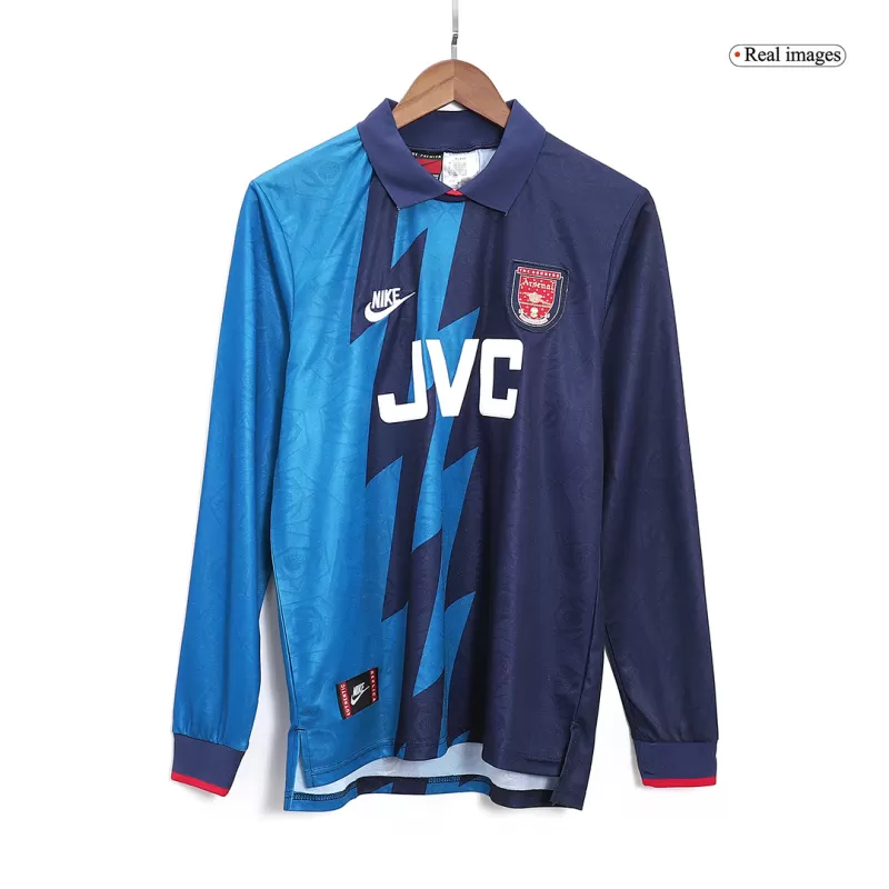Arsenal Away Jersey Retro 1995/96 - Long Sleeve - gojersey
